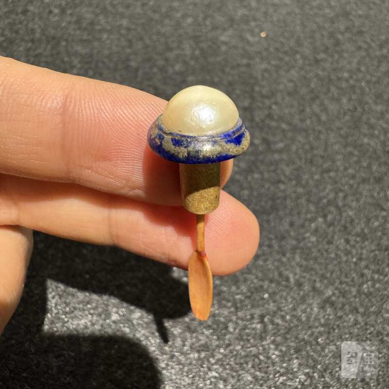 清 龙凤纹套红料烟壶 - 图8